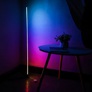 Sản Phẩm Mới Đèn Hoàng Hôn Xung Quanh Thông Minh Đèn Ban Đêm Trang Trí Thay Đổi Màu RGB Đèn Sàn Góc <span class=keywords><strong>Led</strong></span> Đứng - Product Image 6