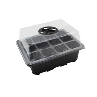 Plateau de semis en plastique rigide pour jardin domestique, germinateur, dôme de germination, boîte de semis, bac de propagation