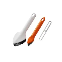 Versatile Hard Bristled Recess Narrow Crevice Cleaning Brush