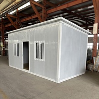 Maisons préfabriquées sur mesure en gros de 20 pieds et 40 pieds, assemblage rapide, maisons mobiles temporaires, construction de chantier, conteneur habitable