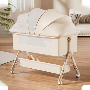 <span class=keywords><strong>Lit</strong></span> bébé 3-en-1 moderne européen, berceau portable pliable, <span class=keywords><strong>lit</strong></span> d'appoint avec moustiquaire, <span class=keywords><strong>pour</strong></span> chambre, villa, hôpital, appartement - Product Image 1