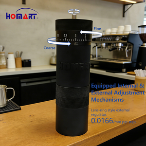 Nouveau design Moulin à <span class=keywords><strong>café</strong></span> pliable avec poignée en bois, outils de <span class=keywords><strong>café</strong></span> pour infusion extérieure, meule en acier inoxydable innovante et détachable - Product Image 6