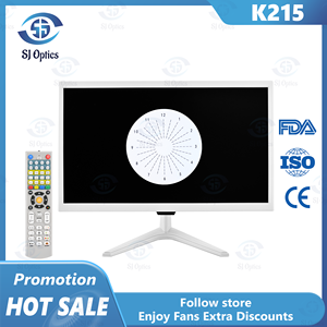 Tester per l'acuità visiva SJ Optics K-215 con telecomando, schermo LED da 21,5 pollici per test <span class=keywords><strong>di</strong></span> ottica e vista - Product Image 3