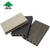 Panneau mural de revêtement extérieur en bois composite WPC au design moderne, imperméable, anti-soleil, planche de bois composite pour plafond