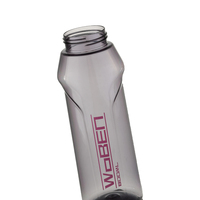 Botella de Agua Fitness bouteille d'eau potable en plastique personnalisée pour le football et le sport bouteilles de football salle de sport