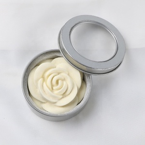 सुगंधित गुलाब आकार ठोस सिरेमिक पर्यावरण के अनुकूल डिफ्यूज़र कार एयर फ्रेशर होम अलमारी सुगंध आवश्यक तेल - Product Image 3