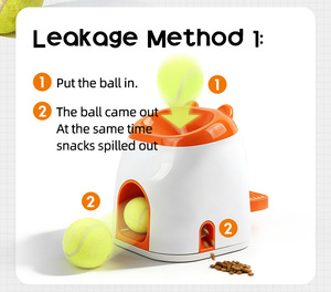 Lanzador de Pelotas de Tenis <span class=keywords><strong>para</strong></span> Perros, Dispensador de Golosinas, Juguete Interactivo <span class=keywords><strong>para</strong></span> Perros, Máquina Automática <span class=keywords><strong>para</strong></span> Dispensar Pelotas <span class=keywords><strong>y</strong></span> Snacks - Product Image 6