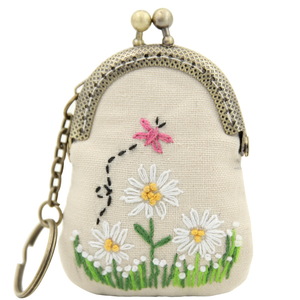 Kit de finition autonome <span class=keywords><strong>pour</strong></span> broderie au point de croix, <span class=keywords><strong>pour</strong></span> sac en toile, breloque, porte-clés, pochette, pochette à main, avec fil et ciseaux, <span class=keywords><strong>pour</strong></span> sac de projet de broderie au point de croix - Product Image 2