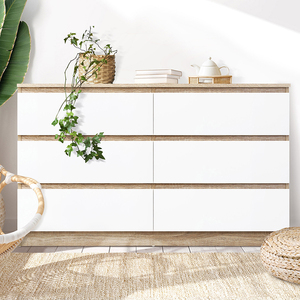<strong>Modern</strong> Living Room <strong>Grey</strong> Wood Storage <strong>Sideboard</strong> - Product Image 5