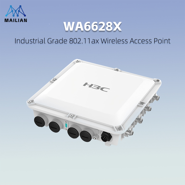 New H3C WA6628X Industrial Grade 802.11ax Dual-Band 2.4G/5G High-Speed Railway Wireless Access Equipment POE Supported IP68 WEP
