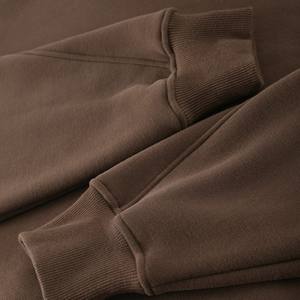 Sweat-shirts à capuche pour hommes en grande taille, coupe ample, couleur unie, coupe-vent, 400 g/m², logo personnalisé, vente chaude - Product Image 2