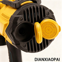 Pistolet à peinture électrique rechargeable à batterie lithium, haute atomisation, portable, 22 pressions pour intérieur/extérieur