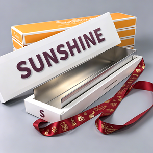 Sunshine Eco-Friendly Tiramisu Packaging Box with Custom Logo Protective Rigid Design for Birthday & <b>Wedding</b> - Product Image 1