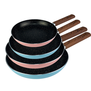 <strong>Non</strong> <strong>Stick</strong> Granite <strong>Coating</strong> Fry Pan <strong>Set</strong> Nonstick <strong>Cookware</strong> <strong>Set</strong> Flat Pancake Egg Steak Chicken Cake Fry Pan <strong>Set</strong> - Product Image 1