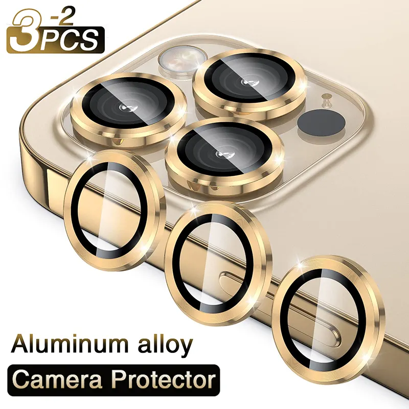 Luxury Camera Lens Protector Glass For iPhone 13 12 11 Pro Max Camera Protective Glass For iPhone 12 13 Mini Back Lens Protector