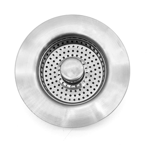 3 trong <span class=keywords><strong>1</strong></span> Pop Up Bồn Rửa Nhà Bếp cống Lọc 304 thép không gỉ Stopper chống tắc nghẽn bồn rửa cống Lọc - Product Image 1