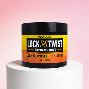 Gel Fijador para Peinados Lock N Twist Supre Hold, Sin Frizz, Sin Residuos, para Todo Tipo de Cabello, 10oz - Product Image 1