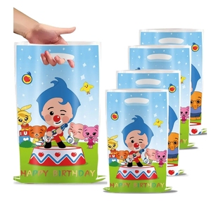 Decorazioni per Feste a Tema Circo e Clown, Set di Stoviglie con Piatti, Bicchieri, Tovaglioli e Tovaglia per Baby Shower e Feste di Compleanno per Bambini - Product Image 6