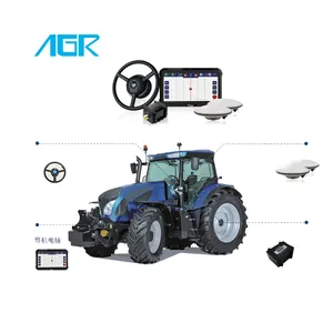 Pemasok terbaik Presisi Pertanian Autosteering Gps panduan sistem Auto Steer untuk traktor pertanian sistem Pilot otomatis