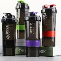 Garrafa de água de proteína, 500ml, esportes ao ar livre, premium, copo de proteína, copo para shake, venda imperdível