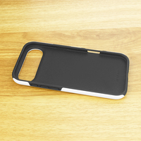 Coque de téléphone vierge 3D par sublimation 2-en-1 pour iPhone 17, personnalisable pour impression 3D, compatible iPhone 17, 16, 15, 14, etc.
