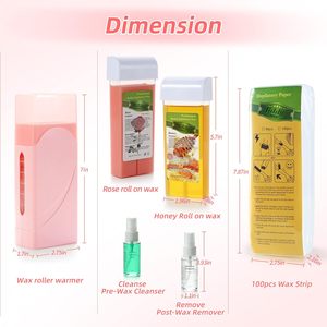 Kit riscaldatore elettrico a <span class=keywords><strong>cera</strong></span> da donna per la depilazione del corpo del viso Roll-on scaldacero in <span class=keywords><strong>cera</strong></span> <span class=keywords><strong>di</strong></span> <span class=keywords><strong>zucchero</strong></span> Plug per piedi mani aree bersaglio - Product Image 2