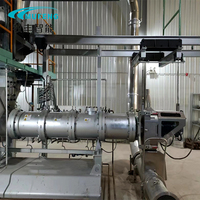 Machine extrudeuse de granulés d'aliments pour poissons flottants Mufeng, nouvelle génération, 2 tonnes par heure, haute efficacité, faible coût