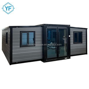 Trung Quốc Nhà máy trực tiếp 20ft mở rộng đúc sẵn container nhà có thể gập lại prefab <span class=keywords><strong>Tiny</strong></span> nhà 2 phòng ngủ - Product Image 1