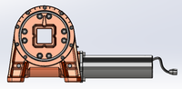 Harga Pabrik VE5 Slew Drive 5'' Slewing Drive untuk Sistem Pelacakan Surya Sumbu Tunggal
