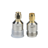 Conector BNC Hembra a SMA Macho, Adaptador Coaxial RF