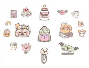 Ciondoli di scarpe in acrilico popolare malvagio per Halloween Horror cacciatore di demoni ciondoli all'ingrosso Anime Cartoon scarpe fibbia decorazione - Product Image 2