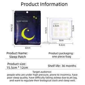 Гиалуроновая кислота, микрокристаллические Пластыри для сна, для путешествий и стресса, способствует естественному ночному сну, доступны OEM/ODM. - Product Image 6