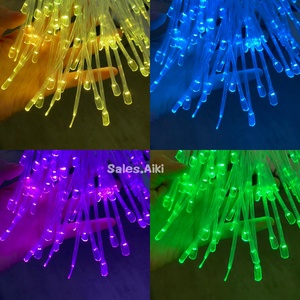 Kit de Luces LED de Fibra Óptica para Terapia Sensorial Snoezelen, Cascada de Luces de Colores para Montar en la Pared, para Niños con Autismo - Product Image 4