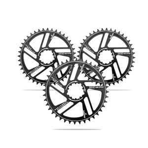 Pédalier en aluminium WUZEI avec disque intégré à montage direct 32T-38T 0/1-Degree Disc compatible <span class=keywords><strong>SRAM</strong></span>, accessoires pour VTT - Product Image 1