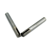 Fraise diamantée sinterisée pour gravure/gravure à sec/fraisage sur granit et quartz, personnalisable OEM, utilisation humide CNC, vitesse rapide, longue durée de vie
