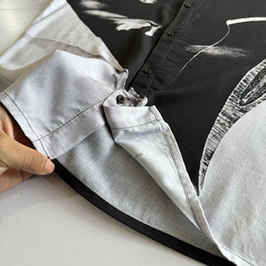 เสื้อเชิ้ตคิวบาคอปกแขนสั้นผู้ชาย รุ่น 2845 ระบายอากาศได้ดี เย็นสบาย สำหรับวันศุกร์ที่ 13 ของเจสัน ซัมเมอร์ - Product Image 3