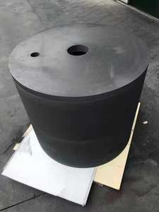 <span class=keywords><strong>Creuset</strong></span> en graphite haute performance, récipient en graphite fiable pour la fusion par induction sous vide - Product Image 1