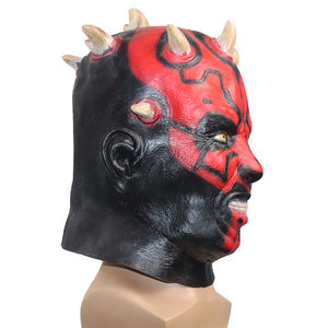 Casco de Stormtrooper Starr War, Cosplay del ejército Imperial, el mandaloriano, Darth Maul, máscaras de látex, accesorios de disfraz de Halloween - Product Image 6