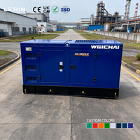 Générateur diesel triphasé LETON POWER 100 kVA 120 kVA avec AVR pour l'alimentation des usines, générateur diesel super silencieux 80 kVA