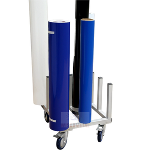 5 12 16 17 36 giữ kim loại vinyl bọc giá treo tường xe vinyl phim gói cuộn lưu trữ chủ Kệ hiển thị Vinyl cuộn giá - Product Image 6