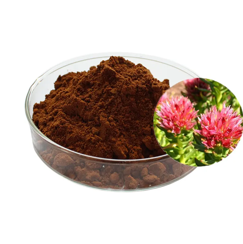 Số lượng lớn 1% Rhodiola Rosea chiết xuất từ rễ bột nước hòa tan thành phần 10:1 20:1 salidroside