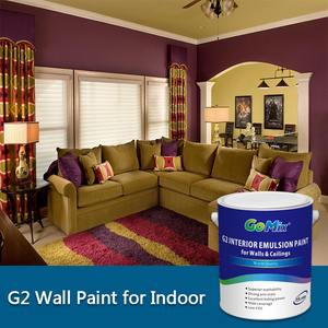 Kostenlose Probe Acryl emulsion Latex farbe Wasch bare Haus farbe Innenwand Latex farbe Beschichtung Großhandel - Product Image 3