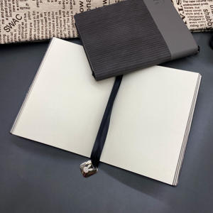 Journal en <span class=keywords><strong>cuir</strong></span> connecté personnalisé agenda en papier recyclé <span class=keywords><strong>Carnet</strong></span> à couverture souple - Product Image 3