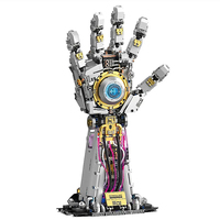 Huiji H1009 2026 Nouveau modèle MOC de créativité, main mécanique, briques éducatives, modèle d'exposition pour adultes, cadeau, 1424 pièces, ensembles de blocs de construction