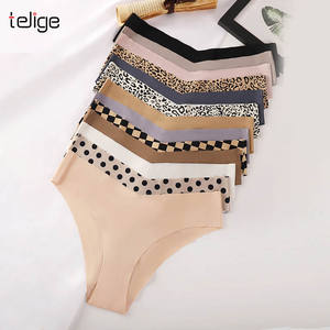 Culottes <span class=keywords><strong>Tanga</strong></span> Femme Sans Couture Taille Basse Qualité Supérieure Nouveau Design Marque Privée Personnalisée - Product Image 2