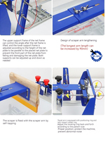 Machine de sérigraphie manuelle bon marché de gobelets cylindriques en verre en papier pour gobelets en plastique