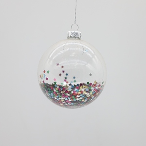 Hot Selling European Christmas Glass Decoration LED <strong>Lights</strong> 14cm Christmas Glass Ball Cover Desktop Decoration <strong>Snowball</strong> <strong>Lights</strong> - Product Image 4