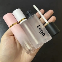 Conteneurs de brillant à lèvres Tubes de brillant à lèvres de luxe emballage vide Logo personnalisé rouge à lèvres bouteille d'huile à lèvres avec brosse