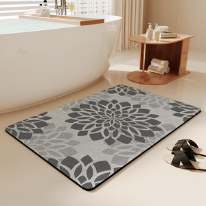 Top Fashion Super Absorbant Anti-dérapant <span class=keywords><strong>Massage</strong></span> En Cuir PU Diatomite Pierre <span class=keywords><strong>Tapis</strong></span> Protection <span class=keywords><strong>De</strong></span> L'environnement Luxueusement Doux <span class=keywords><strong>Tapis</strong></span> pour - Product Image 1