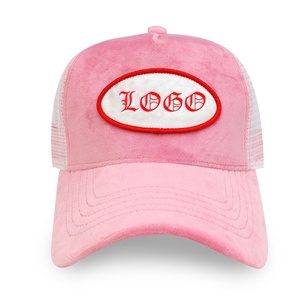 Gorra Trucker de Terciopelo Sublimado HN05, Gorra de Béisbol, Diseño de Terciopelo, Gorra Veracap de 5 Paneles, Gorra Trucker Personalizada Vone Dutch Velvet - Product Image 1